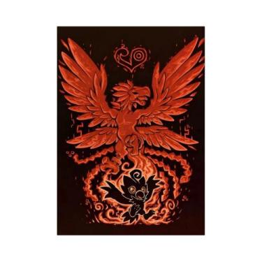 Imagem de Pôster De Arte De Parede De Anime Digimon, Impressão De Desenho Animad