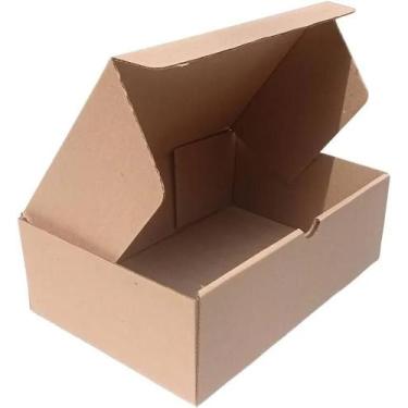 Imagem de Caixa de Papelão de Encaixe 12,5x12,5x6 75 unidades - Soffiatti Embala