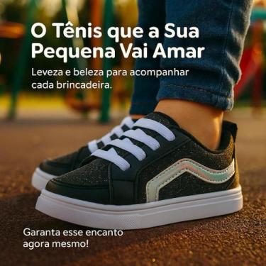Imagem de Tênis Baby Menina Calce Fácil - casual design moderno super leve 20 AO