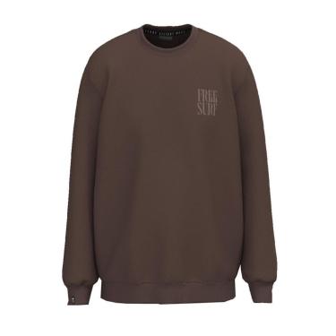 Imagem de Moletom Careca Freesurf 111001236 Marrom-Masculino