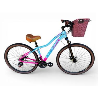 Imagem de Bicicleta Aro 29 Feminina Absolute Hera Retrô Vintage 21v Alumínio Con