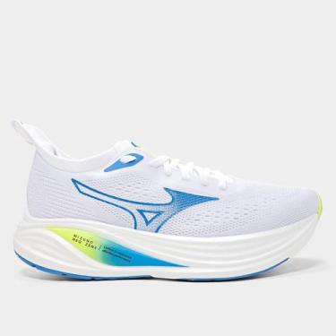 Imagem de Tênis Mizuno Neo Zen 2 Feminino, Branco, Azul, 35