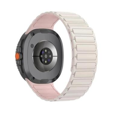 Imagem de Pulseira De Silicone Para Samsung Galaxy Watch 8, 46mm, 40mm, 44mm, Es