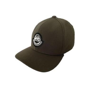 Imagem de Boné Cyclone Aba Reta Fechado War, Verde militar, U
