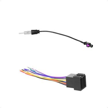 Imagem de COMP Kit Chicote Pioneer 16 vias p/ não cortar a fiação original Unive