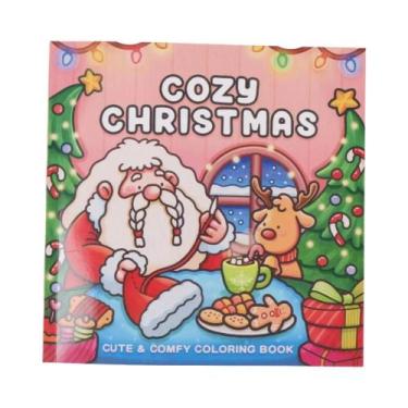 Imagem de Livro De Colorir De Natal: Conforto, Momento De Calma, Diversão E Cone