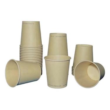 Imagem de Copo descartável Packz 210ML Marrom-claro de 210mL - Congratulations S