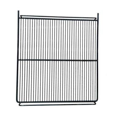 Imagem de Grade Prateleira Nível Vb40 Preta 54 X 46 Tanque Cremalheira Com Ganch