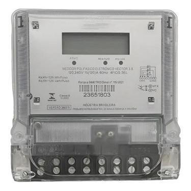 Imagem de Relógio Energia Medidor Luz Consumo Trifásico Nansen Vector - Congratu