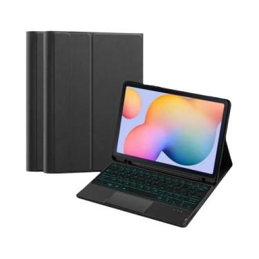 Imagem de Capa Teclado Mágico Para Samsung Galaxy Tab A9 plus S8 S9 S10 S7 S9 FE