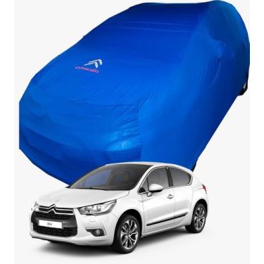 Imagem de Capa de Carro Citroën DS4  Tecido  Lycra Premium - Cadilhe Capas, Azul