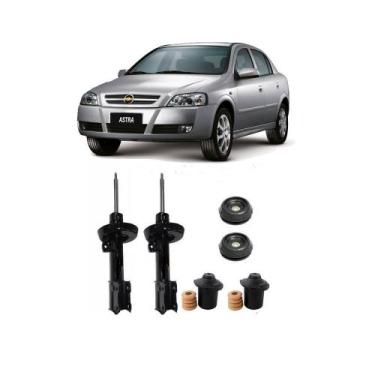 Imagem de Amortecedor + Kit Batente Astra Dianteiro 1999 Até 2011 - O Par - Tria