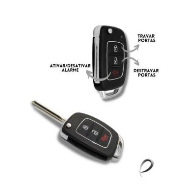 Imagem de Chave Canivete GM p/ Alarme FKS - KX3