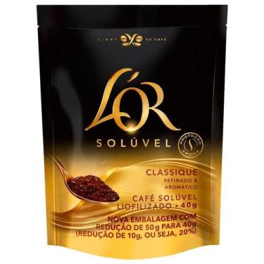Imagem de Café Solúvel LOR CLASSIQUE LIOFILIZADO Sachê 40g