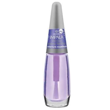 Imagem de Verniz Extra Brilho Cobertura Espelhada, Impala Cosmeticos, Roxo 7,5ml