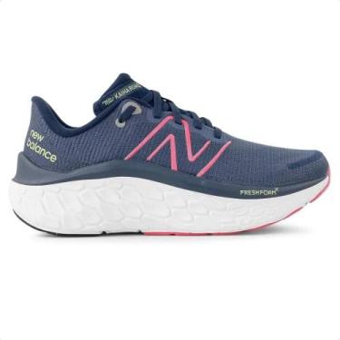 Imagem de Tênis new balance feminino kaiha road wkairci1, Marinho, Pink, 37