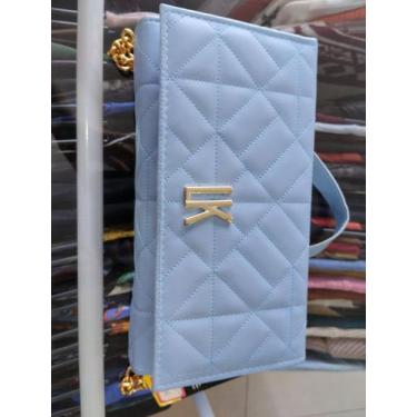 Imagem de Bolsa azul - Morena flor 