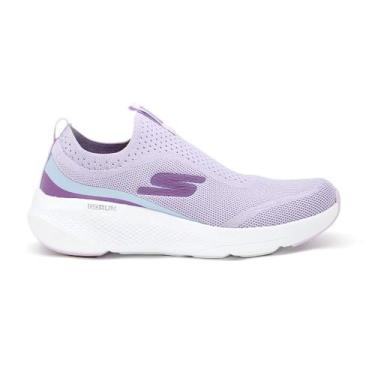 Imagem de Tênis Feminino Skechers Go Run 128320, Lilás, 37