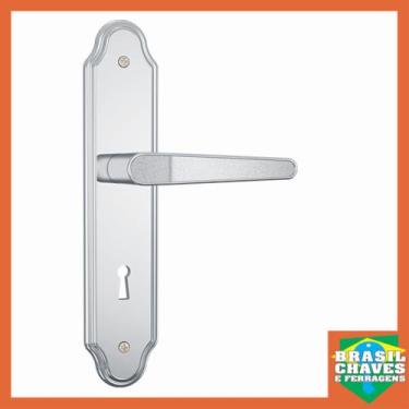 Imagem de Fechadura para porta de Quarto/Interna FANO 813 03 Inox 40mm STAM Maça