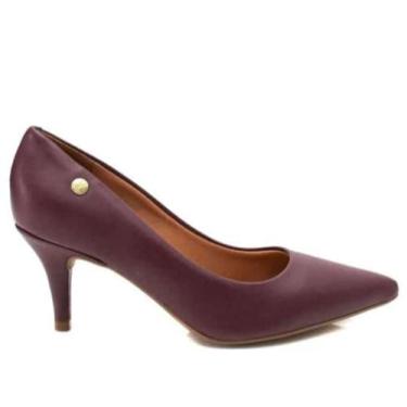 Imagem de Sapato scarpin feminino adulto - Vizzano, Vinho, 37