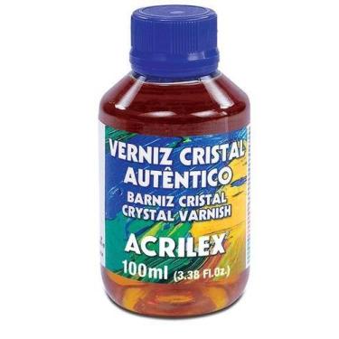 Imagem de Verniz Cristal Autêntico 100ml Acrilex Verniz Cristal Autentico 100ml 