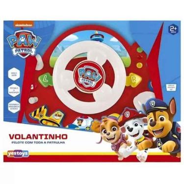 Imagem de Volante Infantil - Patrulha Canina - Volantinho com Luz e Som - Yes To