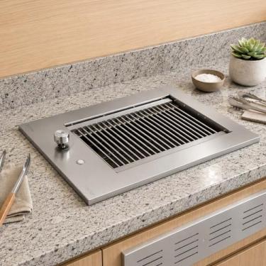 Imagem de Churrasqueira Grill Gourmet de Embutir a Gás Diamond Little GLP Titan 