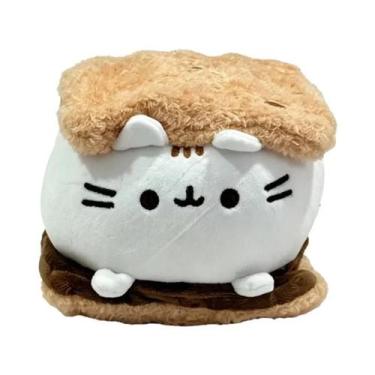 Imagem de Brinquedo De Pelúcia Kawaii De 15CM, Gato Anjo, Boneco De Animal Em De