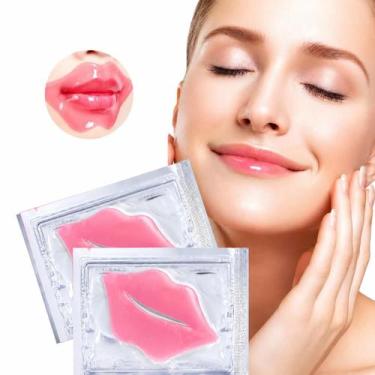 Imagem de Máscaras Hidratante Labial Boca Colágeno Gel Tratamento Lábios - Bibi 