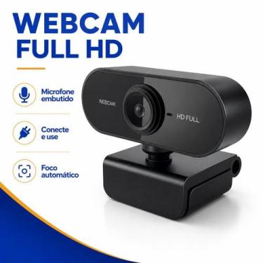Imagem de Webcam USB Full HD com Microfone Integrado e Alta Definição - Webcam p