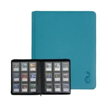 Imagem de Binder Toploader 360 Com 9 Bolsos Para Cartões De Esportes Ou Colecion
