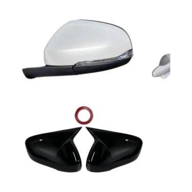 Imagem de Capa De Espelho Retrovisor Estilo Fibra De Carbono Para Volvo V40 V60 