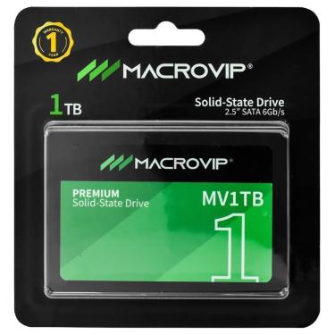 Imagem de SSD Interno 2.5 SATA 3 MV1TB 1TB Alta Velocidade Armazenamento Preto Macrovip