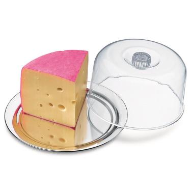 Imagem de Conjunto para Queijo Brinox Lyon em Poliestireno e Aço Inox  - 2 Peças 