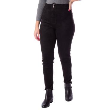 Imagem de Calça Feminina Averzzy de Suede Preto - M