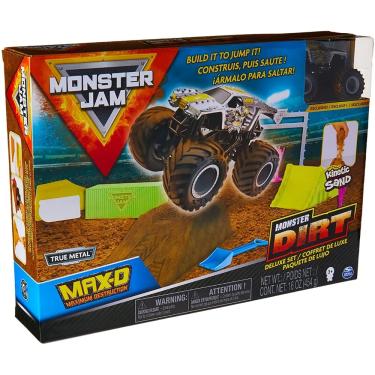 Imagem de Monster Truck Jam Playset Com Areia Magica Acessorios Sunny