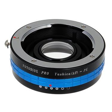 Imagem de Adaptador de montagem de lente Fotodiox Pro, para lente Yashica AF para câmeras DSLR Pentax K-Mount (PK)