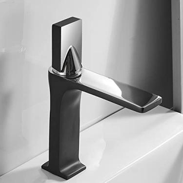 Imagem de Torneiras de bacia torneira de banheiro com alça única torneira misturador de bacia de banho torneira antiga de bronze pia de água guindaste de prata, 3, china