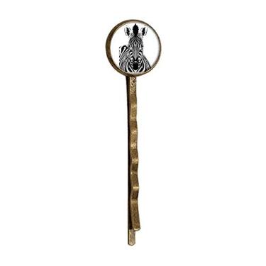Imagem de Bobby Pin de cabelo de metal retrô simples