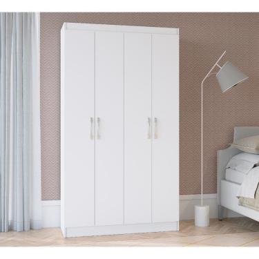 Imagem de Armário Multiuso Doripel Dueto 4 Portas Branco
