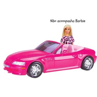 Imagem de Carrinho Carro Conversível P/ Boneca Barbie - 46cm - Roma - Roma Toys