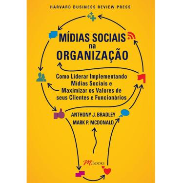 Imagem de Livro-Mídias Sociais na Organização:Como Liderar Implementando Mídias Sociais e Maximizar os Valores de Seus Clientes e Funcionários-Anthony J.Bradley