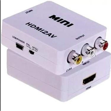 Imagem de Conversor Hdmi Para Video Composto 3 rca Av
