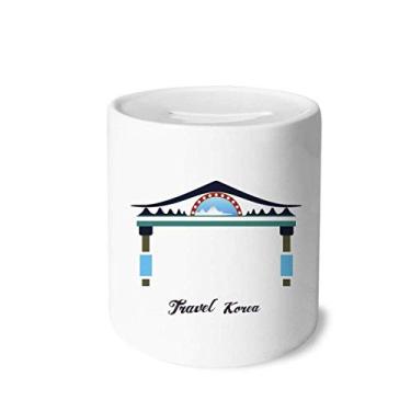 Imagem de DIYthinker Porta-moedas de cerâmica tradicional com arco memorial na Coreia