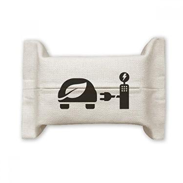 Imagem de Estação de carregamento automática, veículos de energia, protege o meio ambiente, capa de papel de tecido facial, saco de linho de algodão