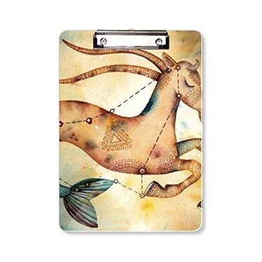 Imagem de Janeiro, dezembro, Capricórnio Constelação Zodíaco, pasta de prancheta Placa de apoio A4