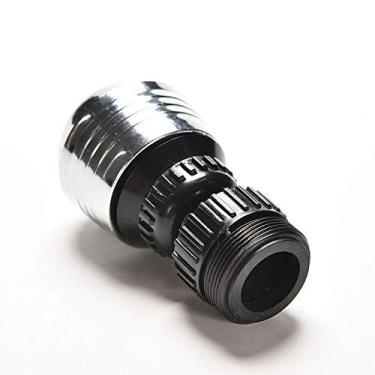 Imagem de Torneira giratória com cabeça giratória de 360 ​​graus para torneira aerador Adaptador torneira aerador de água Acessórios de banheiro para casa, H