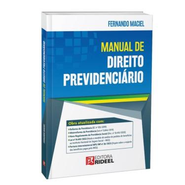Imagem de Manual de Direito Previdenciário   1ª Edição