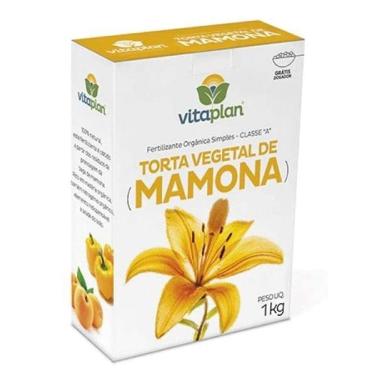 Imagem de Fertilizante 100% Natural Torta Vegetal de Mamona 1KG Vitaplan
