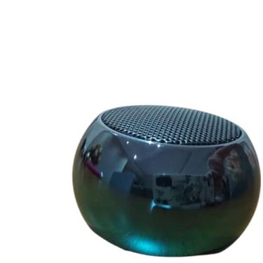 Imagem de Caixinha Som Bluetooth Tws Metal Amplificada 3w Mini Speaker Cor:Azul